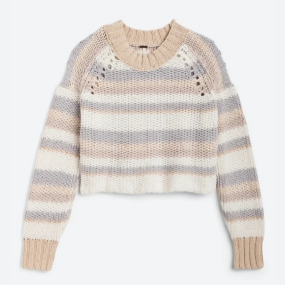 NWT Free People Devon knit Sweater size Medium - Picture 5 of 14